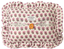 The Original Bath Pillow by Abahna® Kashmir Rose (Pink) Unboxed