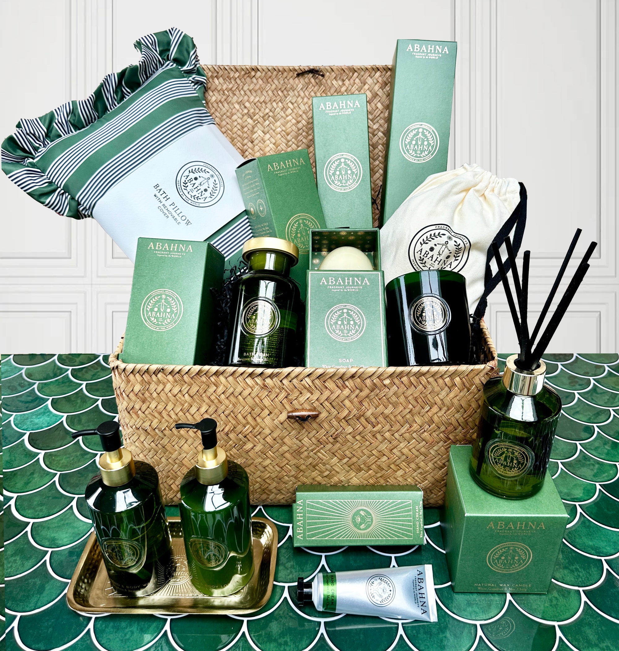 Ultimate Bathroom Hamper - White Grapefruit & May Chang