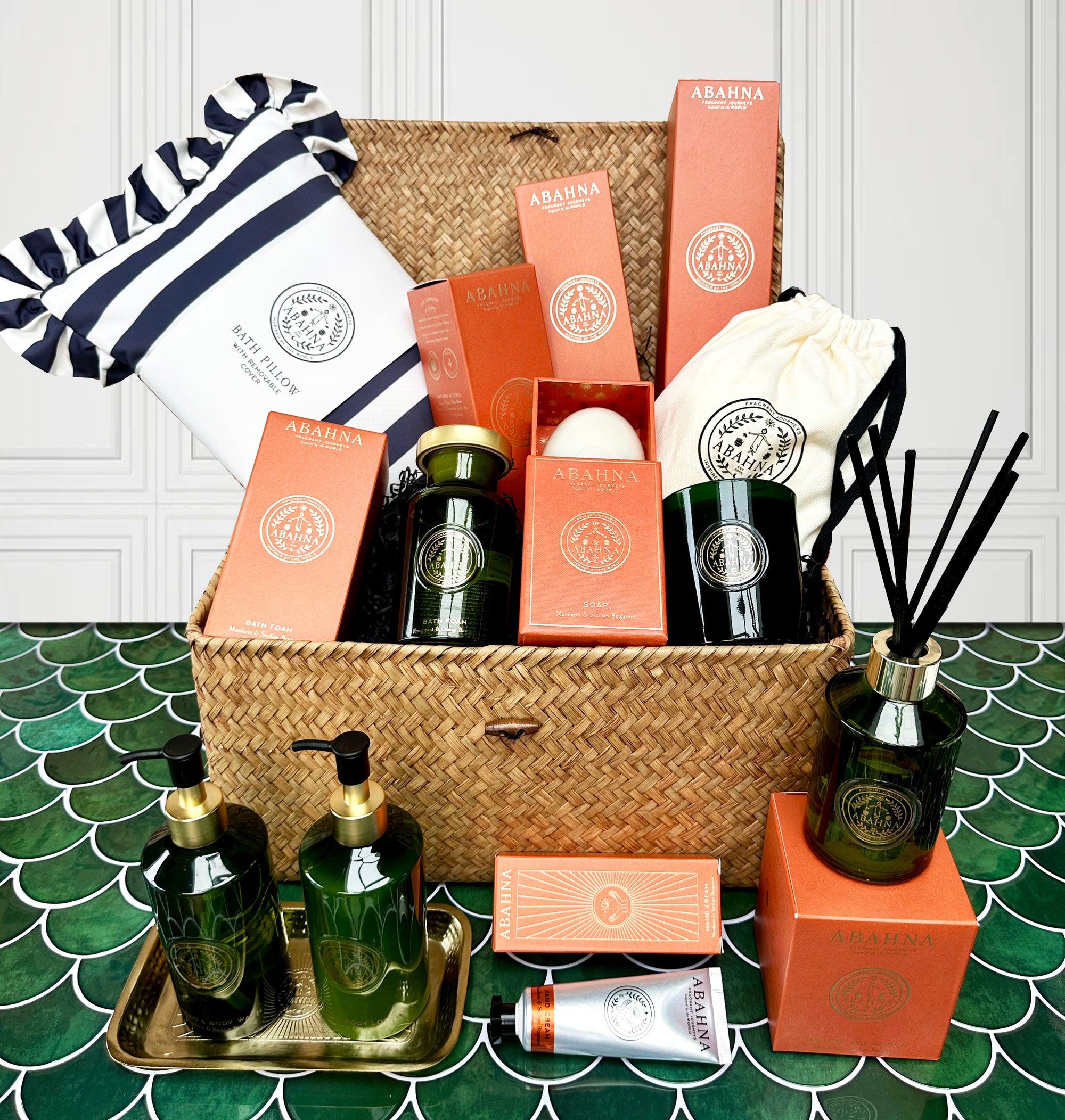 Ultimate Bathroom Hamper - Mandarin & Sicilian Bergamot