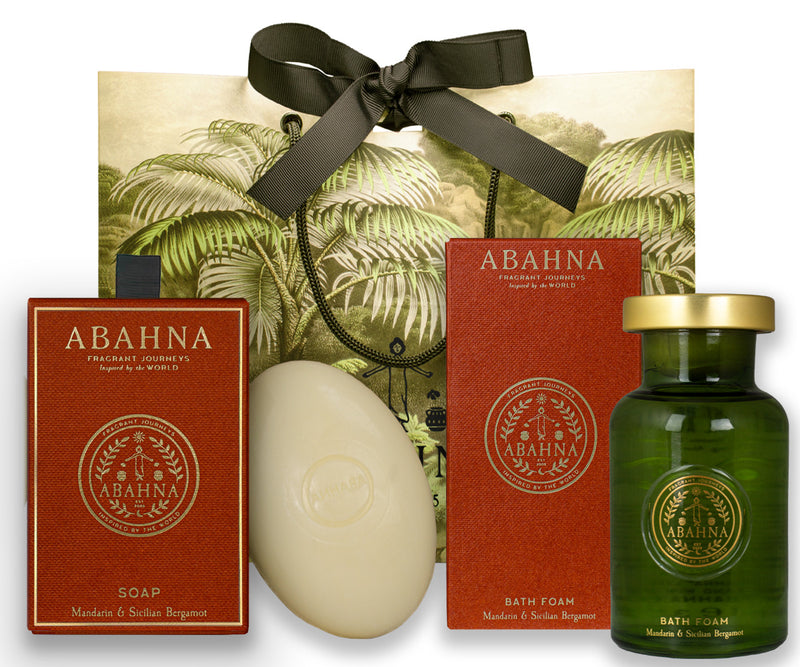 Bath foam & soap set - Mandarin & Sicilian Bergamot