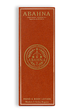 Hand & body lotion - Mandarin & Sicilian Bergamot