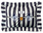The Original Bath Pillow - charcoal grey & white (boxed)