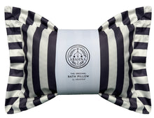 The Original Bath Pillow - charcoal grey & white (boxed)