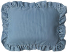 The Original Bath Pillow by Abahna® Riviera Stripe (Blue) Unboxed