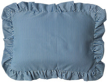 The Original Bath Pillow by Abahna® Riviera Stripe (Blue) Unboxed