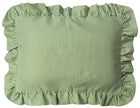 The Original Bath Pillow by Abahna® Riviera Stripe (Green) Unboxed