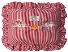 The Original Bath Pillow by Abahna® Riviera Stripe (Pink) Unboxed