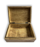 sepia jungle print box - small
