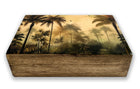 sepia jungle print box - small