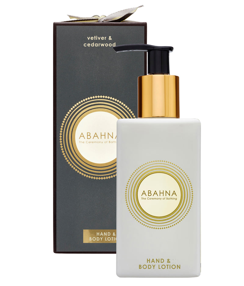Hand & body lotion -  Vetiver & Cedarwood SALE