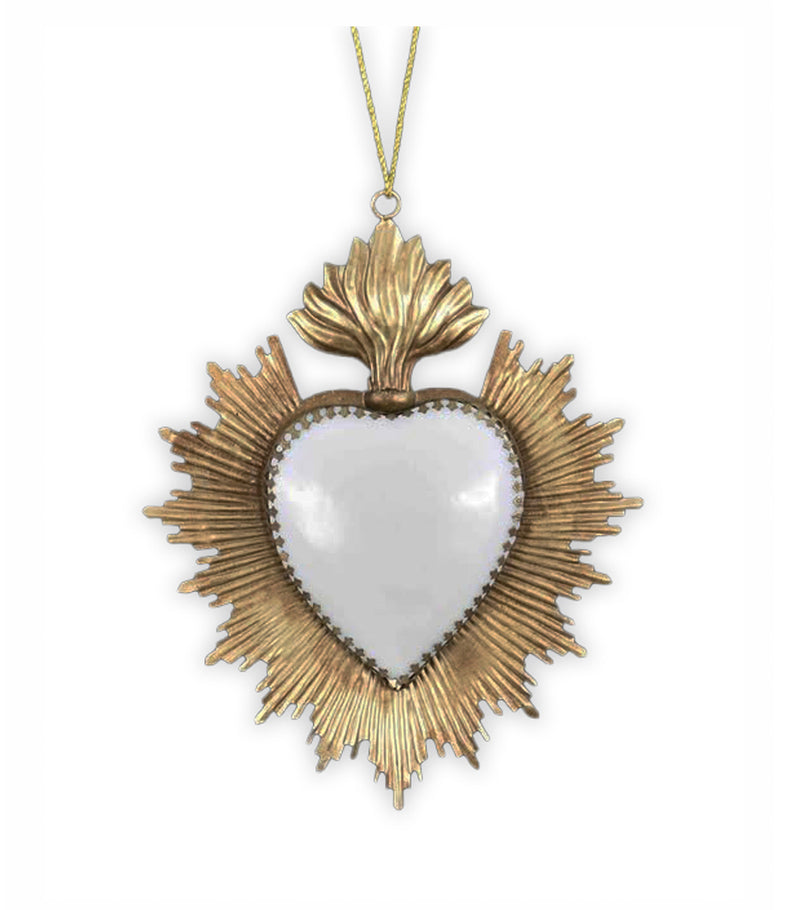 Milagro Flaming Heart Wall Decoration