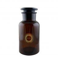 Amber glass decanter 500ml